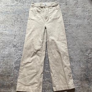 Rollas Cream jeans womens